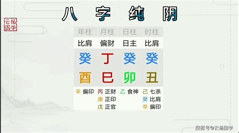 四柱全阴